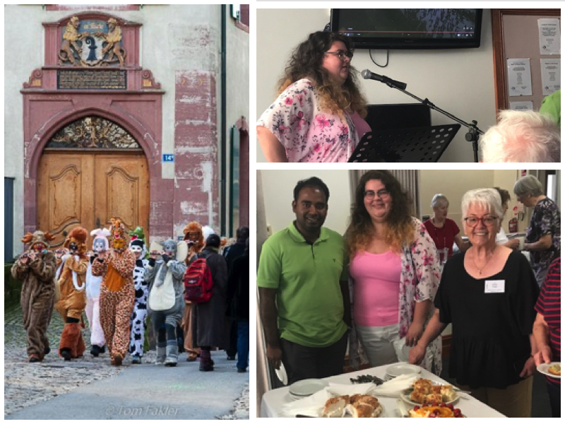 Kaffee und Kuchen Februar 2026 mit Gastrednerin Michèle Rahaman-Monnier aus Basel, Schweiz.